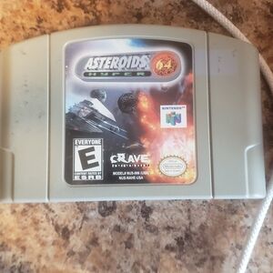 Asteroids Hyper 64 - Nintendo 64 Game (Gray)